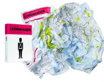 Mapa Kodane vyrobená z odolného polyetylénového vlákna, ktoré možno pokrčiť, oprať, vložiť do vrecka... Cestovanie je jednoduché.